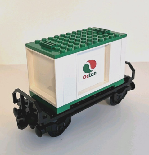 Lego eisenbahn octanwaggon - eisenbahn,
