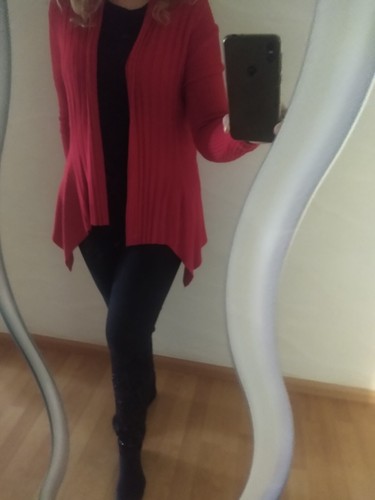 Jacke,Feinstrickjacke,Zipfelja