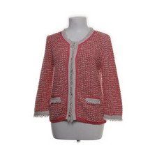 Public, Strickjacke, Damen, Größe: 36, Pink/Weiß/Mehrfarbig #9l3