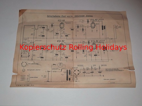 Original schaltschema aus - ,