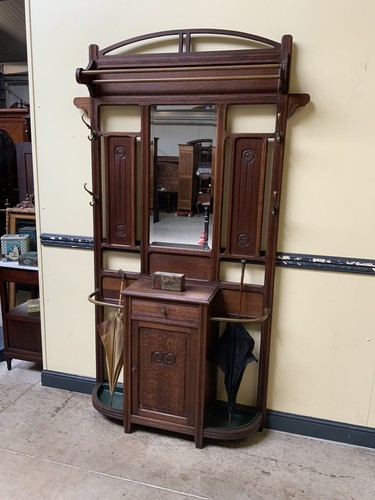 Antike jugendstil garderobe - antike,