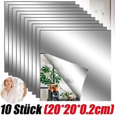 10 Tlg Spiegelfliesen