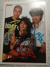 Vintage Bravo Autogrammkarte Deutschpunk die Ärzte Bela B. Farin Urlaub #02 