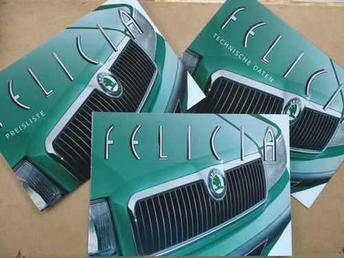 Skoda felicia prospekt 1998 - skoda,