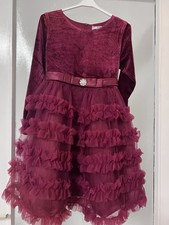Dunkelrot festkleid Kinder