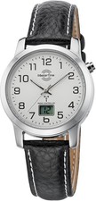 MASTER TIME Damen Armbanduhr Funkuhr MTLA-10295-12L Damenuhr Quarzuhr