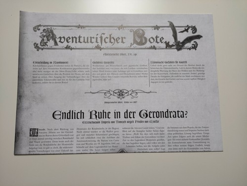 Dsa aventurischer boten - dsa,