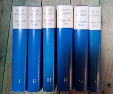 Marx/ Engels - Ausgewählte Werke in sechs Bänden komplett 