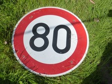 altes Verkehrsschild Schild