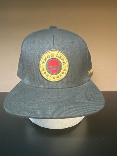 Thug life schwarz - schwarz, cap