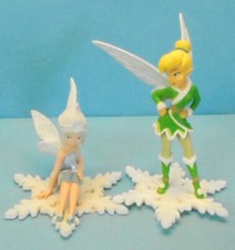 Disney GLÖCKCHEN Tinkerbell Winter Serie komplett = 2 Figuren Bullyland