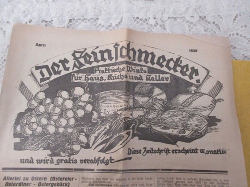 1930 der feinschmecker - der,