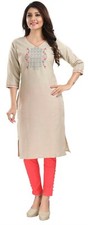 Kurtis Damen beige Poly
