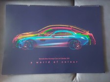 Mercedes-Benz Passengers Cars Art Calendar 2019 "A world of colour"