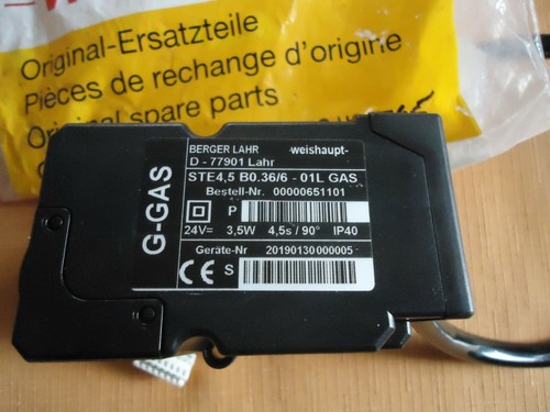 Weishaupt schrittmotor gas - schrittmotor, g-gas
