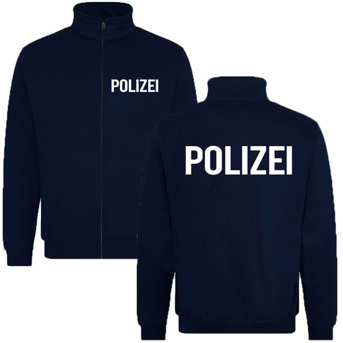 Polizei sweatjacke jacke - sweatjacke,