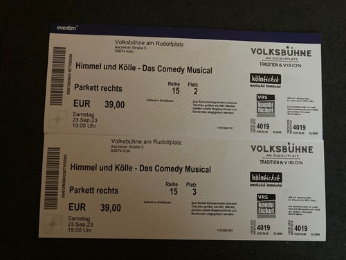 Musical karten himmel und - musical,