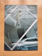 Prospekt - Facetten LEXUS - SC430 LS430 GS430 RX300 IS200 SportCross - 09.2001