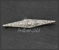 Antike Diamant Brosche mit