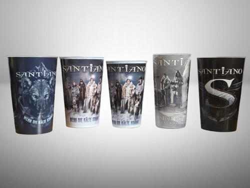 Santiano konzertbecher set - set, 5