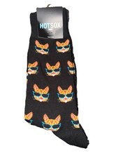 Hot Sox Cool Cat Men’s Socks