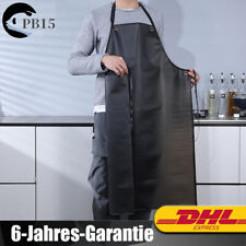 Wasserdicht Schürze Ölresistenz Arbeitsschürze Fleischerschürze Metzgerschürze