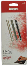HAMA Pen Stylus Ersatzstift Eingabestift für Nintendo NEW 3DS 3er Set NEU OVP