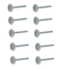 10 x Laufrolle 46mm/119mm