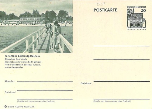 Postkarte ferienland - postkarte,