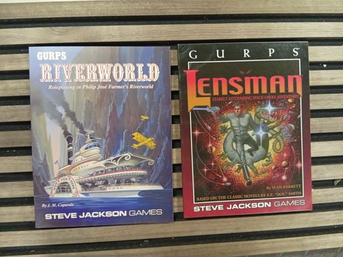 Gurps riverworld lensman rpg - gurps,