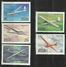 Segelflieger kompletter Satz