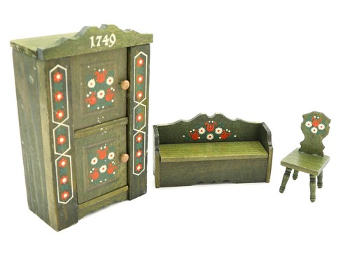 Set altes wohnzimmermöbel - altes,