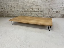 Japandi couchtisch aus - couchtisch, altholz