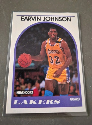 Earvin magic johnson nba card - magic,