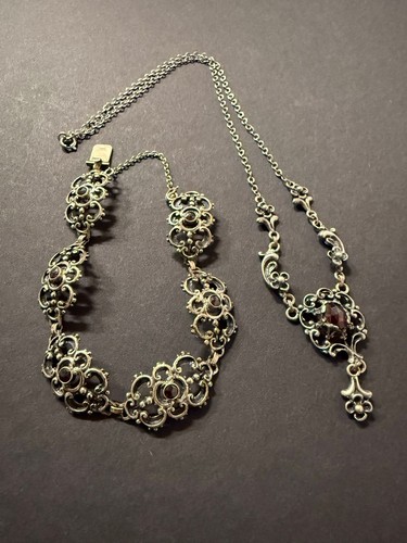 Vintage schmuckset collier - schmuckset, (collier