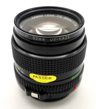 Canon 50mm nfd - fd, f/1.4