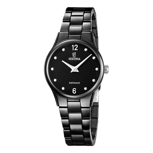 Festina damen schwarz mm - schwarz,
