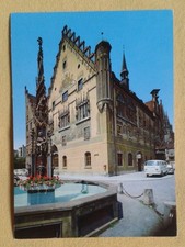 Alte AK-Ulm-VW Bulli-Auto-ungelaufen-70er Jahre?