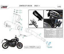 Mivv X-M1 Endschalldämpfer