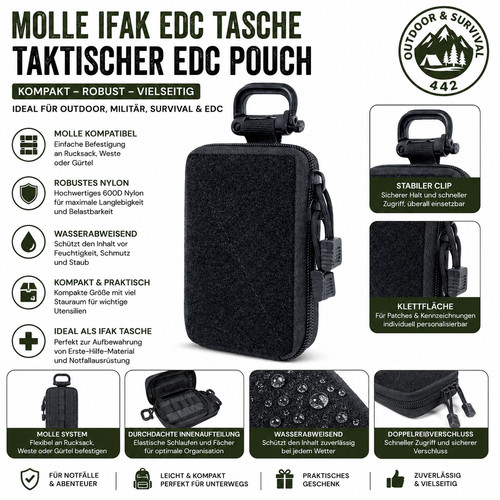 Molle ifak edc - edc, clip