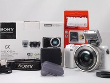 SONY Alpha NEX-5R 16.1MP Kamera mit E PZ 16-50mm F3.5-5.6 OSS Objektiv [5034 ...