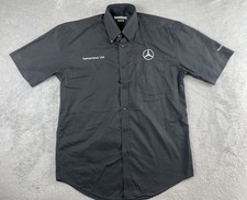 Mercedes schwarzes Hemd Herren