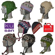 KuSan 100% Wolle Beanie Wackel