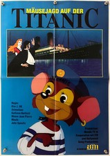 Manga MÄUSEJAGD AUF DER TITANIC original A2 Kino Plakat 2000