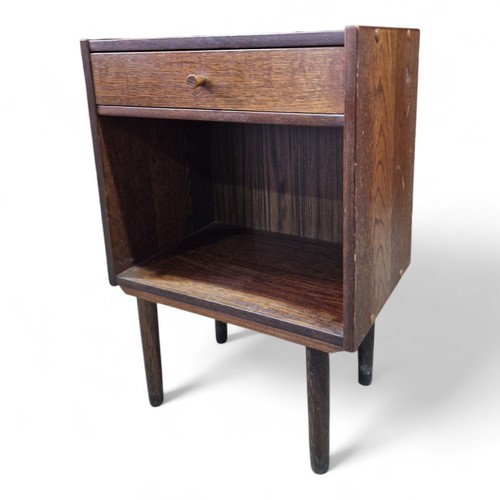 Vintage teak nachtschrank - teak,