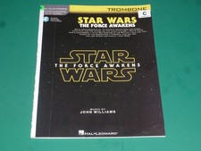 Star Wars The Force Awakens! Noten für Posaune. Mit Play Along.