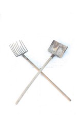 Deko Set alte Geräte Werkzeug