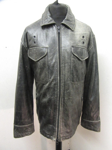 Vintage leder motorrad police - vintage,