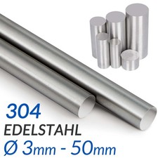 Ø 3mm - 50mm Edelstahl Rund