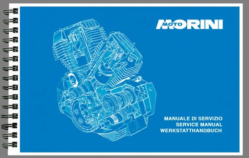 Werkstatthandbuch moto morini - moto,